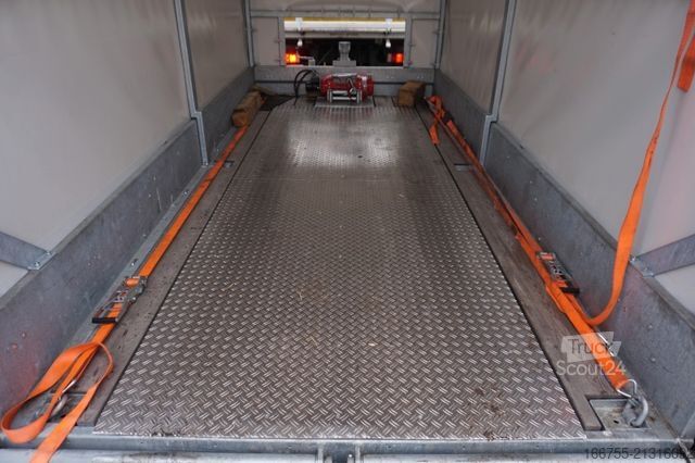 Remorcă cu platformă joasă HUMBAUR HS 654520 BS Stapler-Maschinentransport