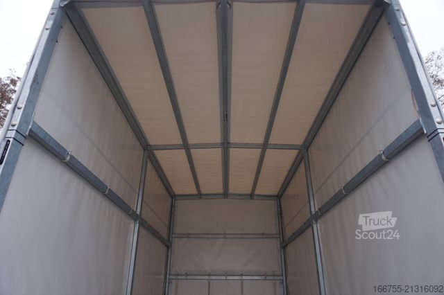 Remorcă cu platformă joasă HUMBAUR HS 654520 BS Stapler-Maschinentransport