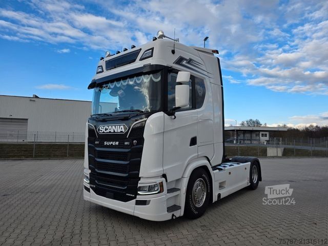 Standart çekici ünitesi SCANIA S500 full option, Retrader, TV, Navi,Vollspoiler