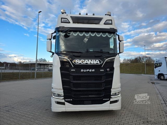 Standart çekici ünitesi SCANIA S500 full option, Retrader, TV, Navi,Vollspoiler