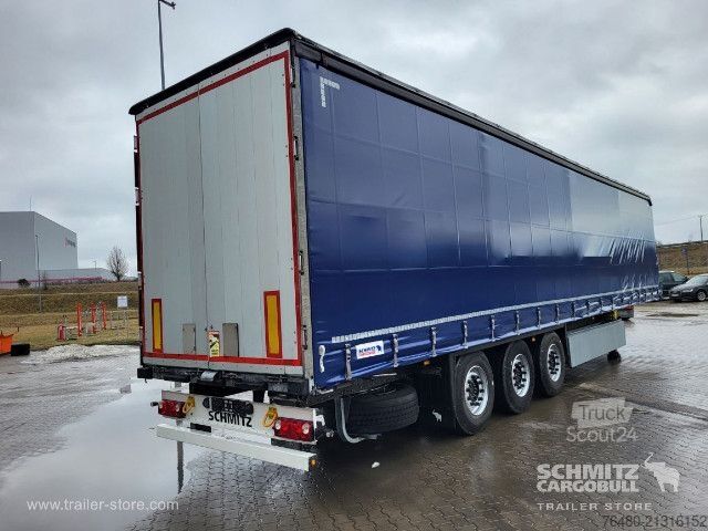 Naczepa otwarta z plandeką Schmitz Cargobull Schiebeplane Standard