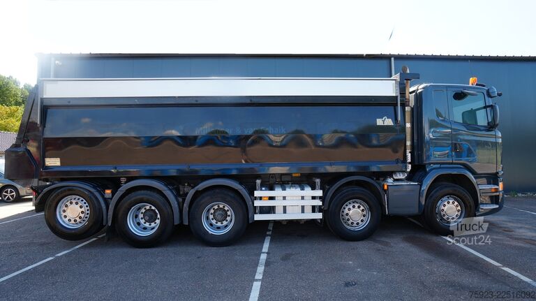 شاحنة قلابة Scania G 410 10x4 Tipper truck 626.200km