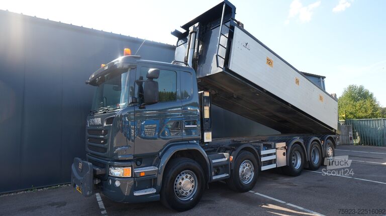 شاحنة قلابة Scania G 410 10x4 Tipper truck 626.200km