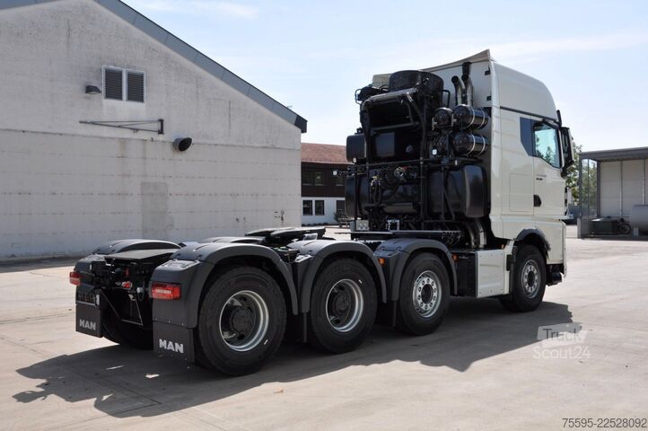 Тежкотоварен камион MAN TGX 41.640 8x4 WSK BB, 250 to push pull, Hydr.