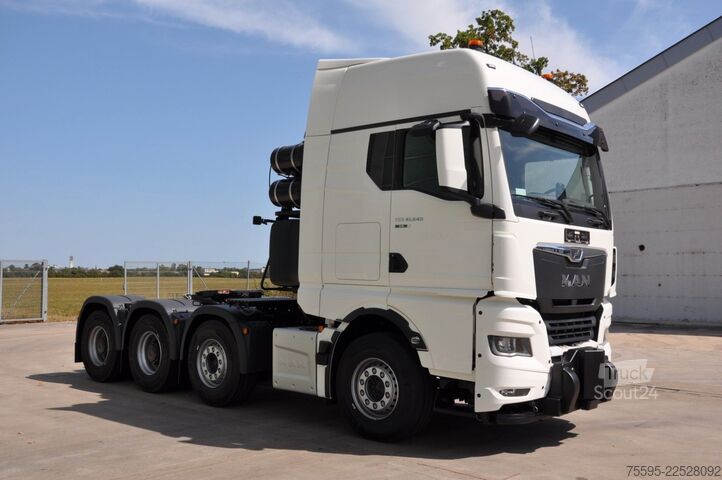 Тежкотоварен камион MAN TGX 41.640 8x4 WSK BB, 250 to push pull, Hydr.
