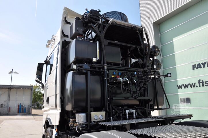 Тежкотоварен камион MAN TGX 41.640 8x4 WSK BB, 250 to push pull, Hydr.
