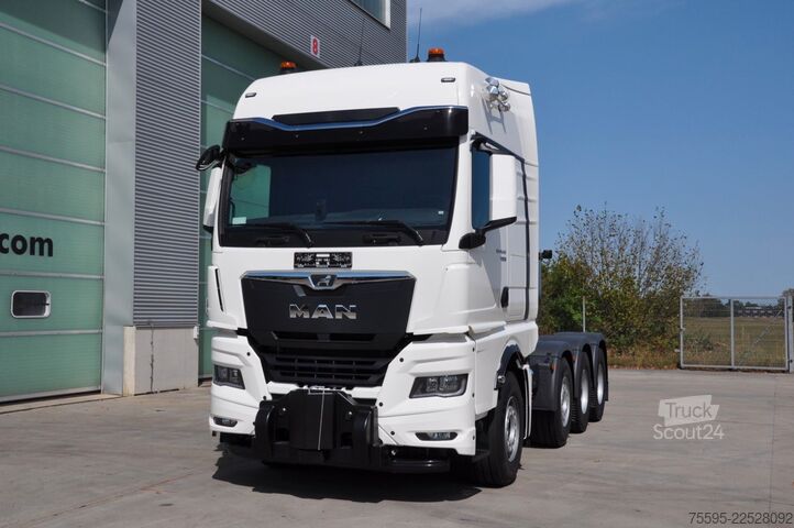 Тежкотоварен камион MAN TGX 41.640 8x4 WSK BB, 250 to push pull, Hydr.