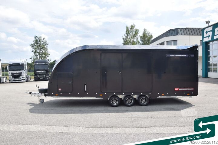 مقطورة ناقلة سيارات BRIAN JAMES TRAILERS Race Transporter 7 Seilwinde Solar Kamera