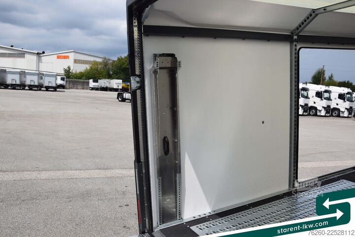 مقطورة ناقلة سيارات BRIAN JAMES TRAILERS Race Transporter 7 Seilwinde Solar Kamera