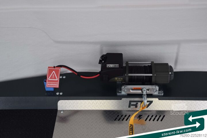 مقطورة ناقلة سيارات BRIAN JAMES TRAILERS Race Transporter 7 Seilwinde Solar Kamera