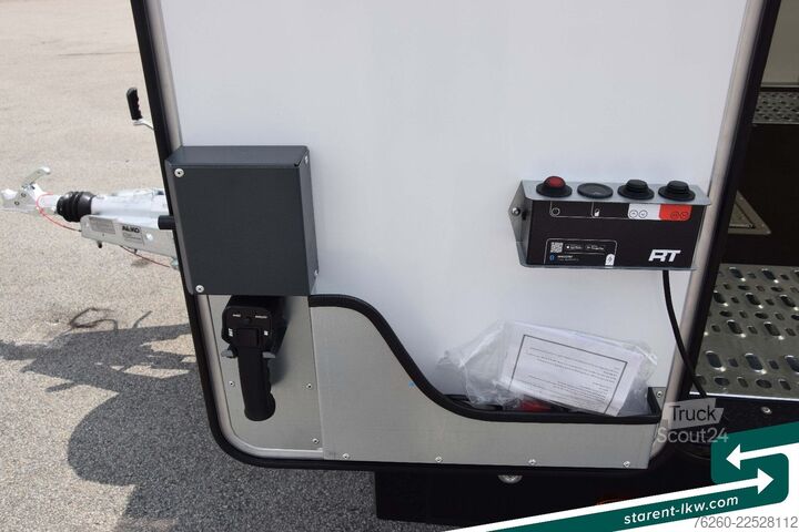 مقطورة ناقلة سيارات BRIAN JAMES TRAILERS Race Transporter 7 Seilwinde Solar Kamera