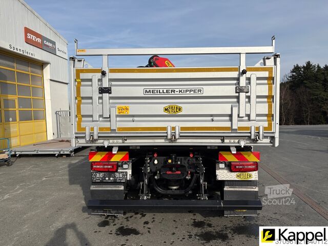 Sklápěč s jeřábem MAN TGS 28.520 6X4-4 BL / PK18002EH-C / 3-SK