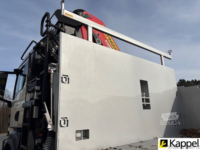 Sklápěč s jeřábem MAN TGS 28.520 6X4-4 BL / PK18002EH-C / 3-SK