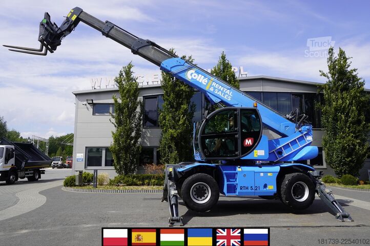 Teleskoplader MAGNI RTH 5.21 telehandler / 3000 MTH! / 21 m