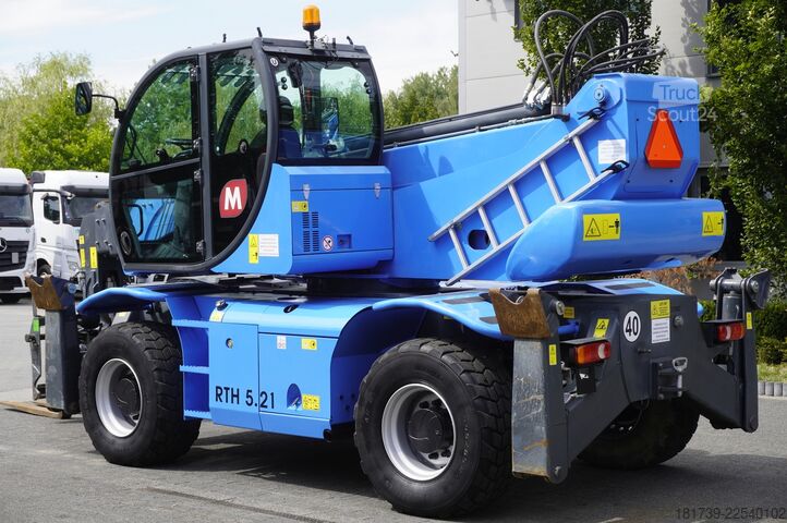 Teleskoplader MAGNI RTH 5.21 telehandler / 3000 MTH! / 21 m