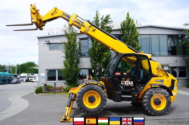 Telelader JCB 540-140 telescopic loader / 14 m range
