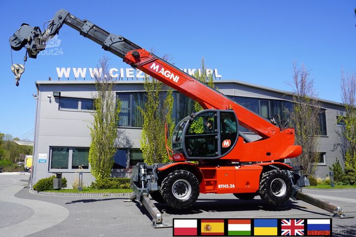 Teleskoplader MAGNI RTH 5.26 telescopic loader / Range 26 m