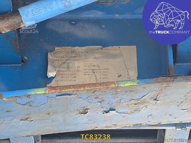 Платформенный трейлер Turbos Hoet 