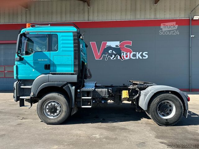 Τυπική μονάδα τράκτορα MAN TGS 18.500 4x4 BLS SA MEILLER 1-Weg-Hydraulik