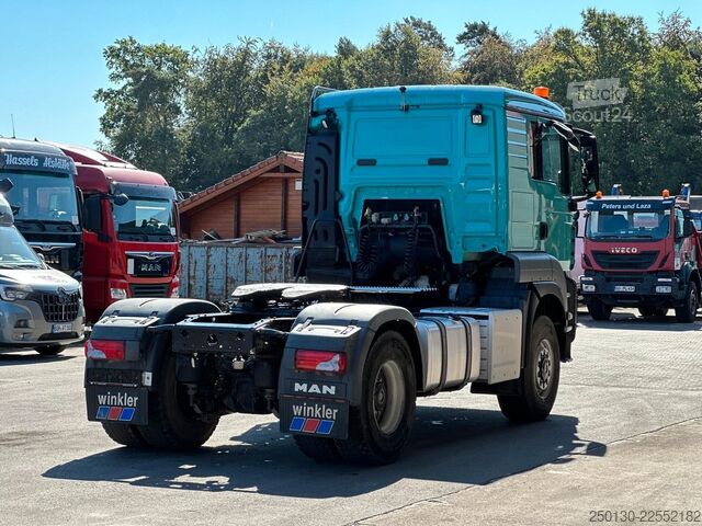 Τυπική μονάδα τράκτορα MAN TGS 18.500 4x4 BLS SA MEILLER 1-Weg-Hydraulik