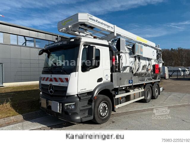 Saugwagen MERCEDES-BENZ Arocs 2546 6x2 KROLL Kombi HD SD ADR
