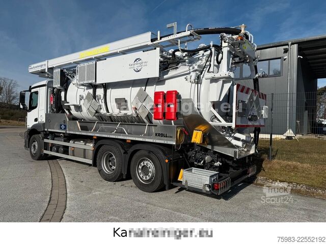 Saugwagen MERCEDES-BENZ Arocs 2546 6x2 KROLL Kombi HD SD ADR