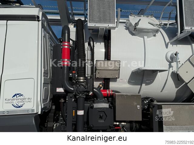 Saugwagen MERCEDES-BENZ Arocs 2546 6x2 KROLL Kombi HD SD ADR