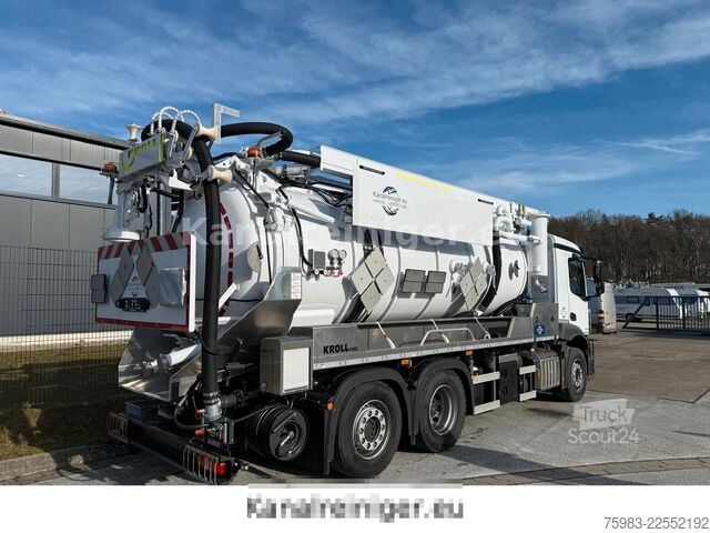 Saugwagen MERCEDES-BENZ Arocs 2546 6x2 KROLL Kombi HD SD ADR