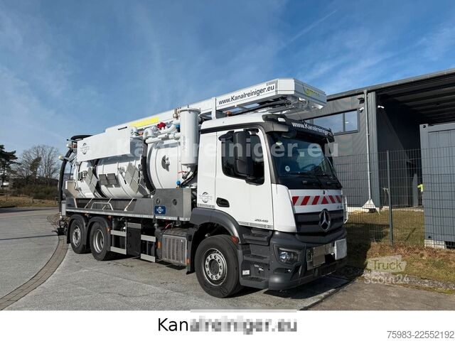 Saugwagen MERCEDES-BENZ Arocs 2546 6x2 KROLL Kombi HD SD ADR