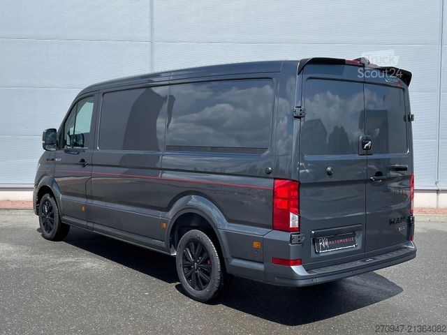 Hög tak skåpbil MAN TGE 3.200 L3H2 Kasten 4x4 Individual S ACC STHZ