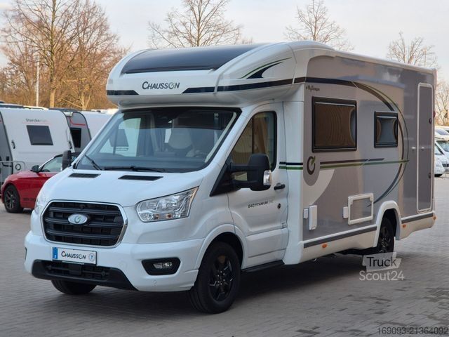 Pusiau integruotas kemperis CHAUSSON 640 Titanium Line *MJ26*Arctic*SAT+TV*165PS*Auto