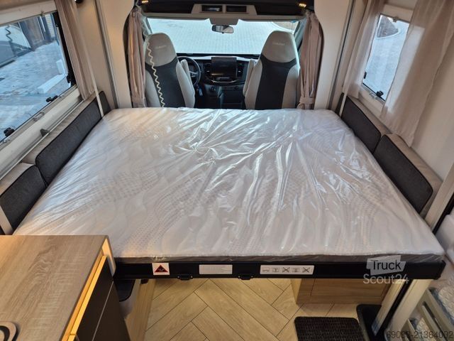 Pusiau integruotas kemperis CHAUSSON 640 Titanium Line *MJ26*Arctic*SAT+TV*165PS*Auto