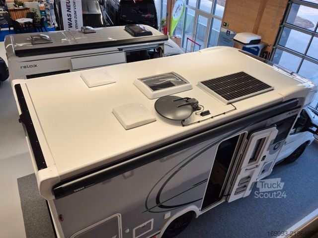 Pusiau integruotas kemperis CHAUSSON 640 Titanium Line *MJ26*Arctic*SAT+TV*165PS*Auto