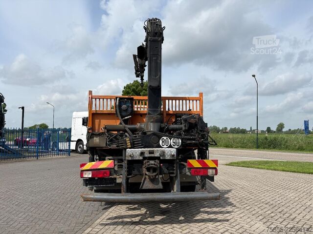 Atrelado da plataforma Renault Kerax 380 6x4 Full Steel / Hiab 166B-3 / Remote...