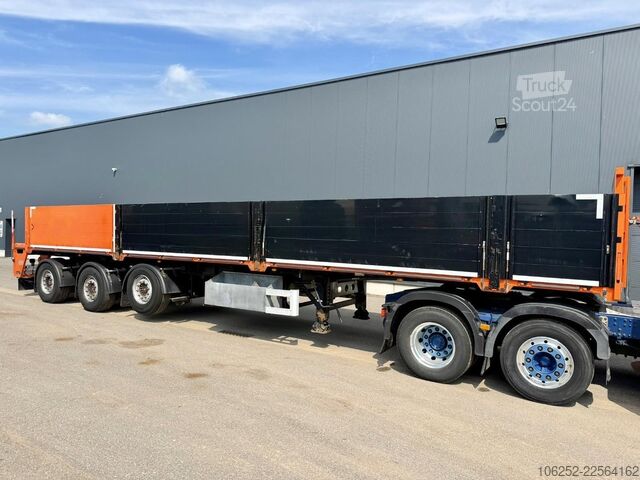 Priklopnik za platformo Turbo's Hoet SC33AA KRAANOPLEGGER / STENEN TRAILER / AUFLIEG...