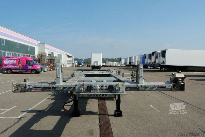 Semi-remorque à carrosserie interchangeable RENDERS TYPE EURO 820 / LIFT /20/30/40/45 2x 20 HC /ZINK