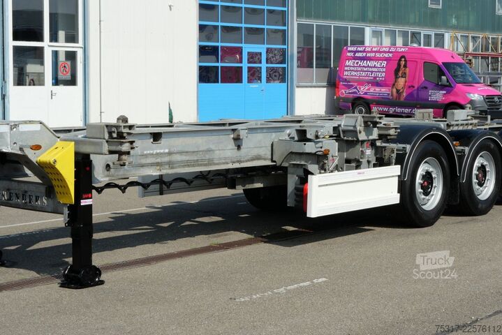 Semi-remorque à carrosserie interchangeable RENDERS TYPE EURO 820 / LIFT /20/30/40/45 2x 20 HC /ZINK