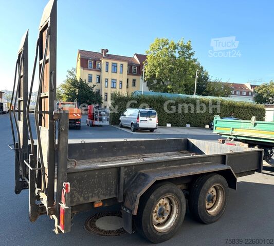 Нископроходен ремарке BLOMENRÖHR Rampen, 4.900 kg Nutzlast, TÜV