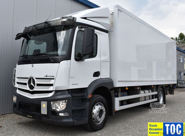 Chladený nákladný automobil MERCEDES-BENZ Antos 1840 L E6 2-Zonen Tiefkühl LBW AHK