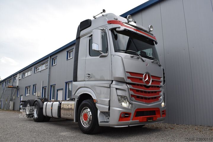 Sunkvežimio važiuoklė MERCEDES-BENZ Actros 2548 L 6x2 E6 Retarder Standklima