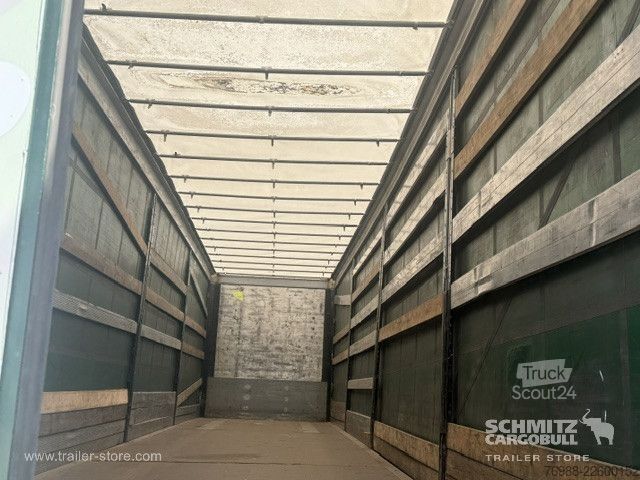 Åben sættevogn med presenning Schmitz Cargobull Curtainsider Mega