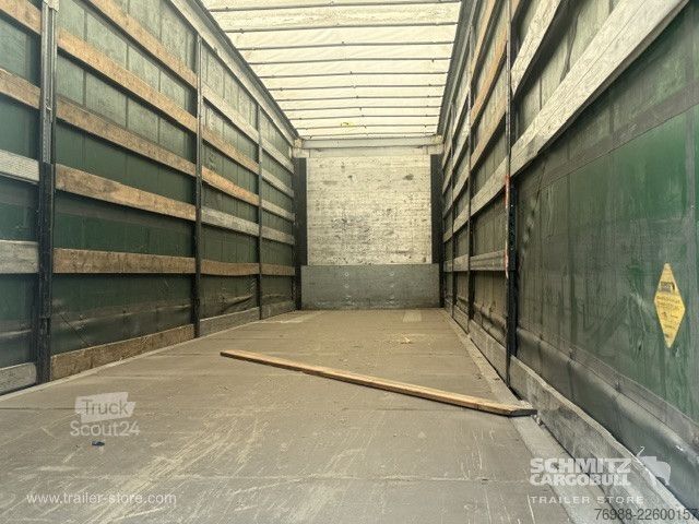 Åben sættevogn med presenning Schmitz Cargobull Curtainsider Mega