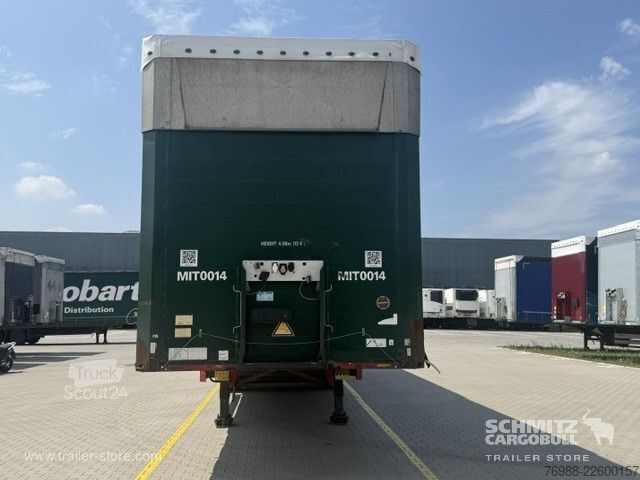 Åben sættevogn med presenning Schmitz Cargobull Curtainsider Mega