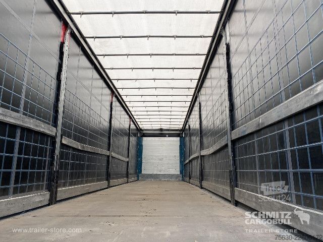 Brandalı açık yarı römork Schmitz Cargobull Semitrailer Curtainsider Standard