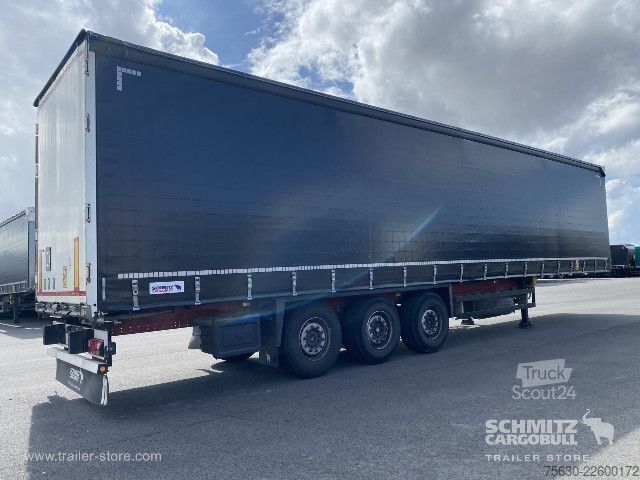 Brandalı açık yarı römork Schmitz Cargobull Semitrailer Curtainsider Standard