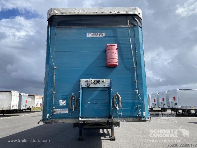Brandalı açık yarı römork Schmitz Cargobull Semitrailer Curtainsider Standard