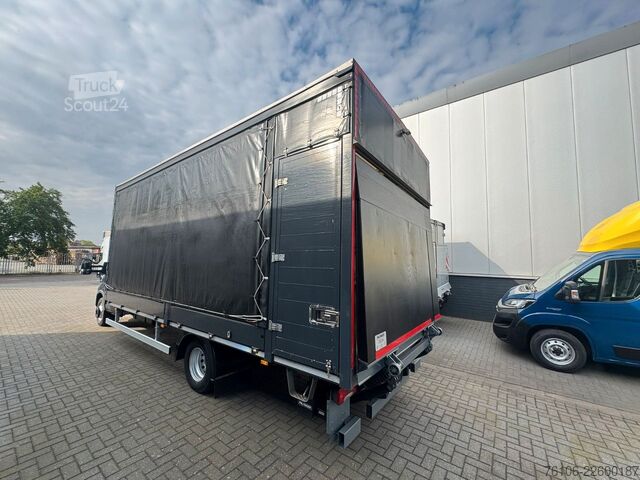 Transportador con plataforma y toldo IVECO Daily 72C18 Hi-Matic Pritsche Plane+LBW*2 stück