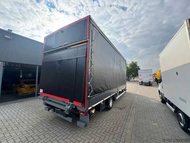 Transportador con plataforma y toldo IVECO Daily 72C18 Hi-Matic Pritsche Plane+LBW*2 stück