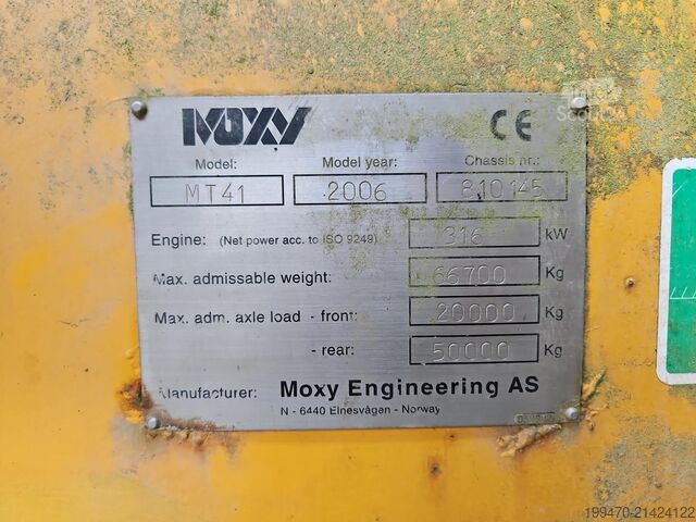 Šarnīru pašizgāzējs Moxy MT 41