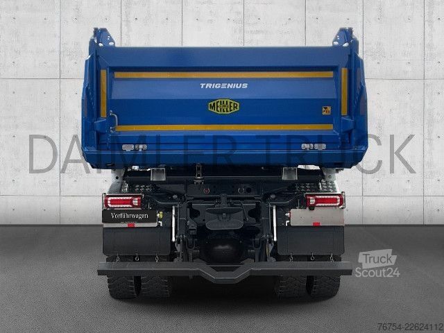 Kolmisivuinen kippiauto Mercedes-Benz Arocs 3253 K 8x4/4 Meiller TRIGENIUS Bordmatik